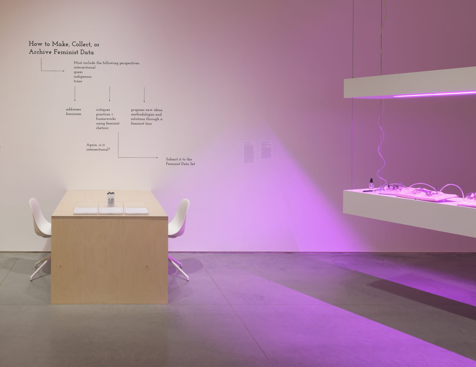 Installation View, What Models Make Worlds, Photo by Sebastian Bach.